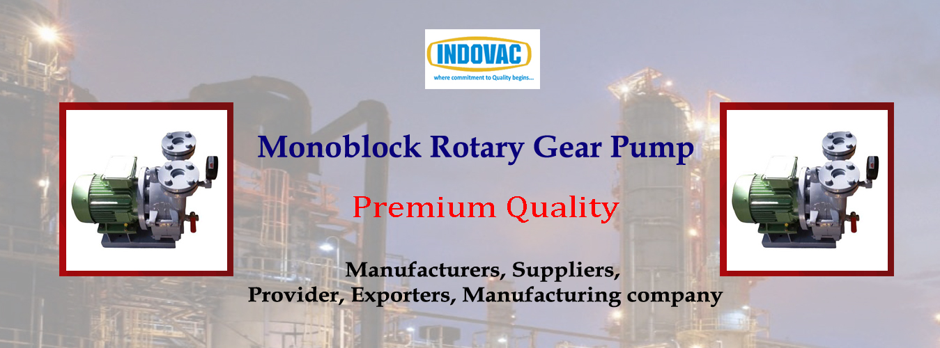 Monoblock Rotary Gear Pump Suppliers
